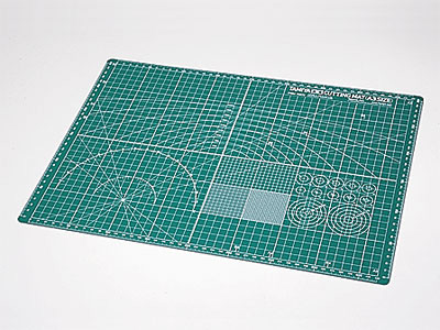 TAMIYA CUTTING MAT, A3, GREEN